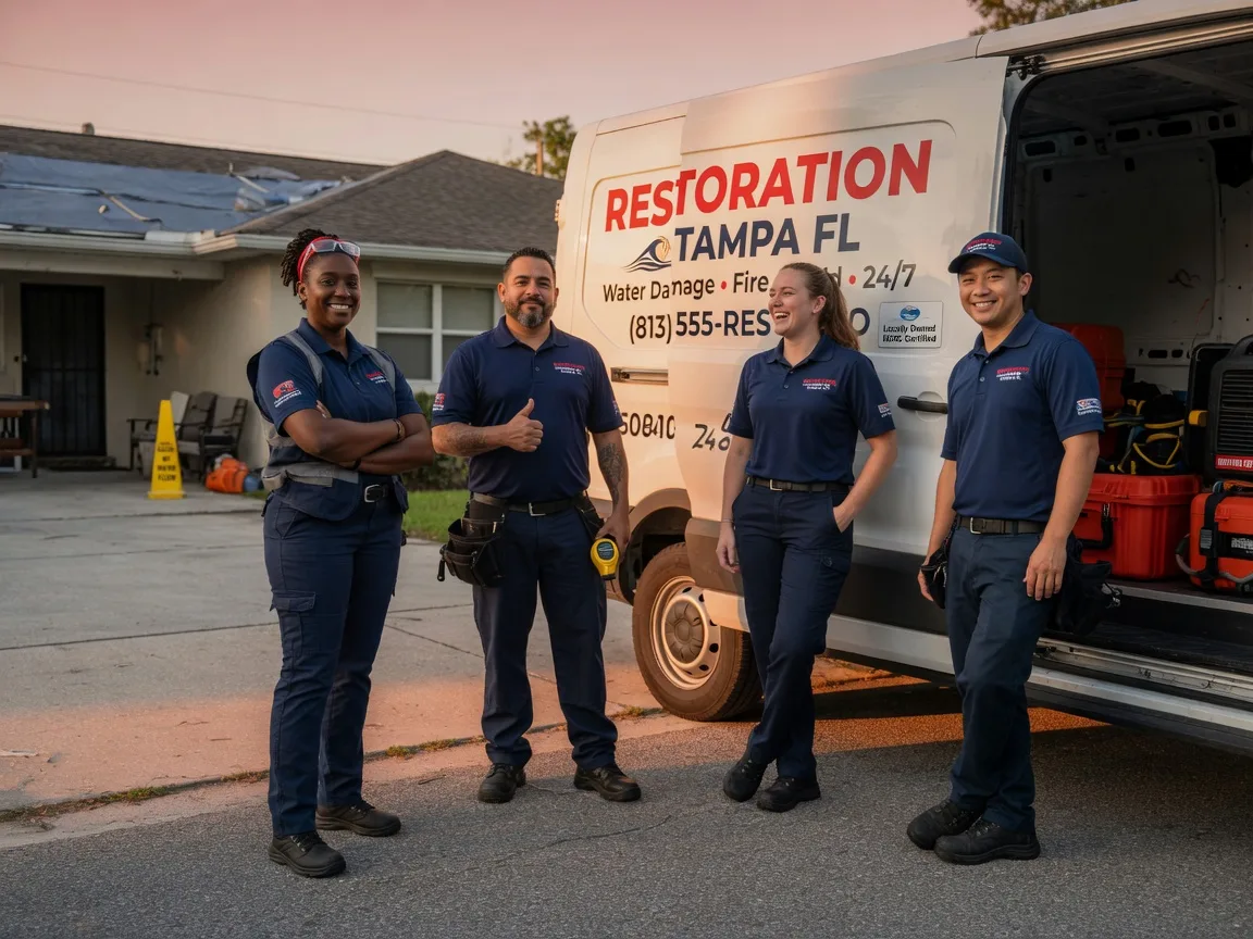 Water Damage Restoration company in Urbana, IL